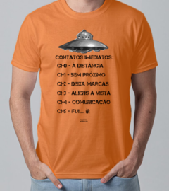 Camiseta Classificação dos Contatos Imediatos - Linha Cores - Algodão - comprar online