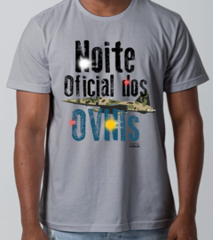 Camiseta Noite Oficial dos OVNIs - Linha Quality Casos Famosos