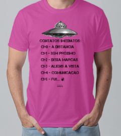 Camiseta Classificação dos Contatos Imediatos - Linha Cores - Algodão na internet