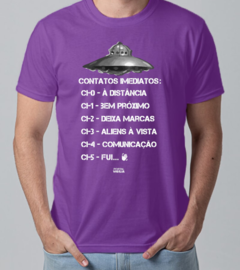 Imagem do Camiseta Classificação dos Contatos Imediatos - Linha Cores - Algodão
