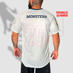 Tipo Jérsey Personalizada - Padrão Branco Monsters - comprar online