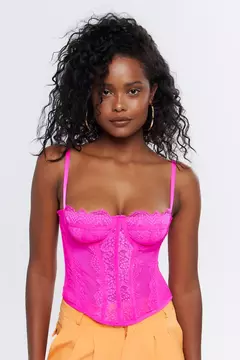 Corset URBAN HOT pink