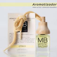 < CITRICO MYSTIC BALSAM Aromatizador para autos y espacios pequeños