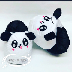 PANTUFLA PANDA BORDADA