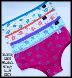 CULOTTE ESTAMPADO D/LIMON ART 111/13