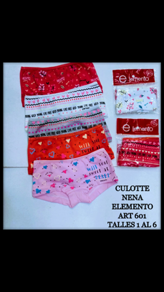 CULOTTE NENA ELEMENTO ART 601