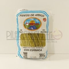 Fideos de Arroz Espinaca 300gr Soyarroz