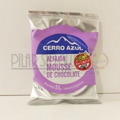 Alfajor Mousse de Chocolate 55gr Cerro Azul