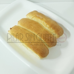 Panes para Panchos x3 unidades Pilar SIN GLUTEN