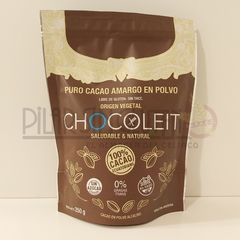 Puro Cacao Amargo en Polvo 250gr Chocoleit