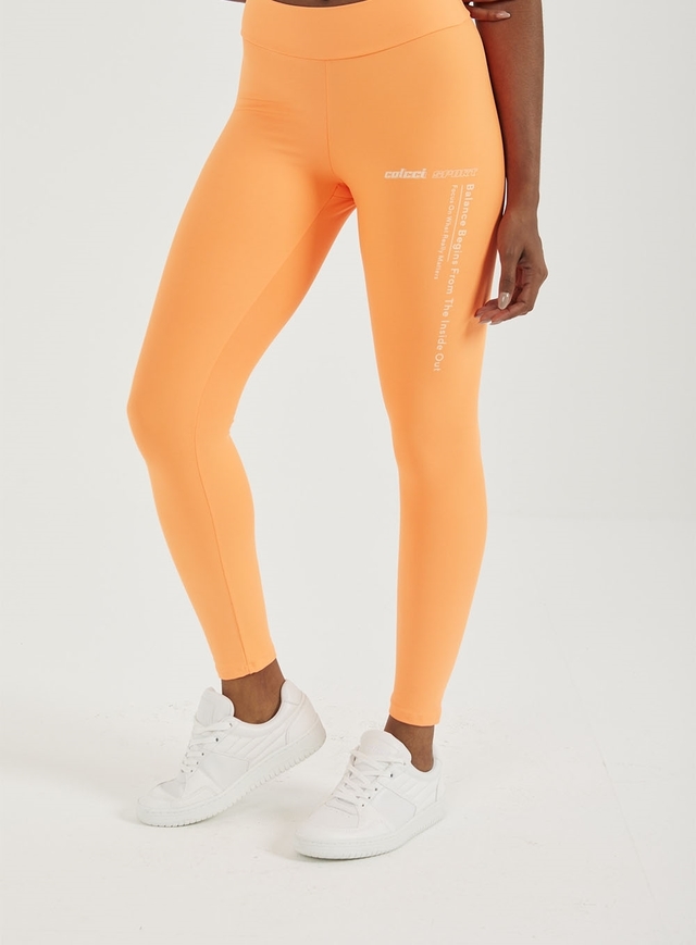 CALÇA LEGGING GLOW CASTANHO