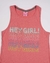 Musculosa Hey Girl Coral - comprar online