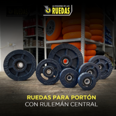 RUEDAS FUNDICION PARA PORTON CORREDIZO - comprar online
