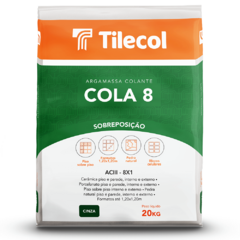 Argamassa Tilecol AC-3 Cola 8 Cinza 20 Kg