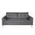 Sofa Brett Gris Oscuro Base Madera Brett