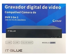 DVR 4 CANAL MULTI HD 5 EM 1 IT-BLUE SC9204