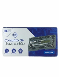 CONJUNTO DE CHAVE 40 PEÇAS LUATEK LWJ-138