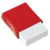 Borracha Branca Grande com cinta vermelha plástica FC MAX - Faber-Castell - 01 UN - comprar online