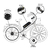 Kit Elétrico Bicicleta Hi-T2 500w Bateria Lítio 36v c/ Aplicativo - Two Dogs - loja online