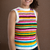 Blusa em Crochê Carla com Listras Coloridas - ART - comprar online