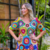 Vestido Sasha em Crochê - Colorido (P,M e G) - loja online