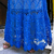 Saia em Crochê Valentina Azul Bic - comprar online