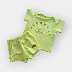 conjunto /atardecer /verde limon - comprar online