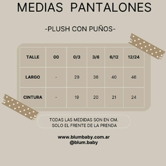 pantalón de plush almenra - comprar online