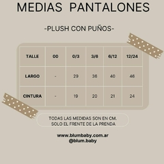 pantalón de Plush blanco en internet