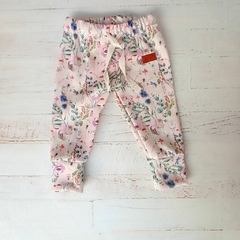 PANTALONE DE FRIZA estampado Maravilllas/ Rosa