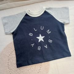 REMERA BLUMBABY AZU(talle 2 a 10 años) en internet