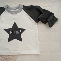 REMERA STAR (talle 2 a 10 años) - blum.baby