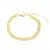 PULSEIRA LACRAIA 8MM OURO