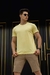 Camiseta Masculina Basic Amarelo Limon Lasting - loja online