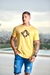 Camiseta Masculina Hot Amarelo