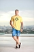 Camiseta Masculina Hot Amarelo - comprar online