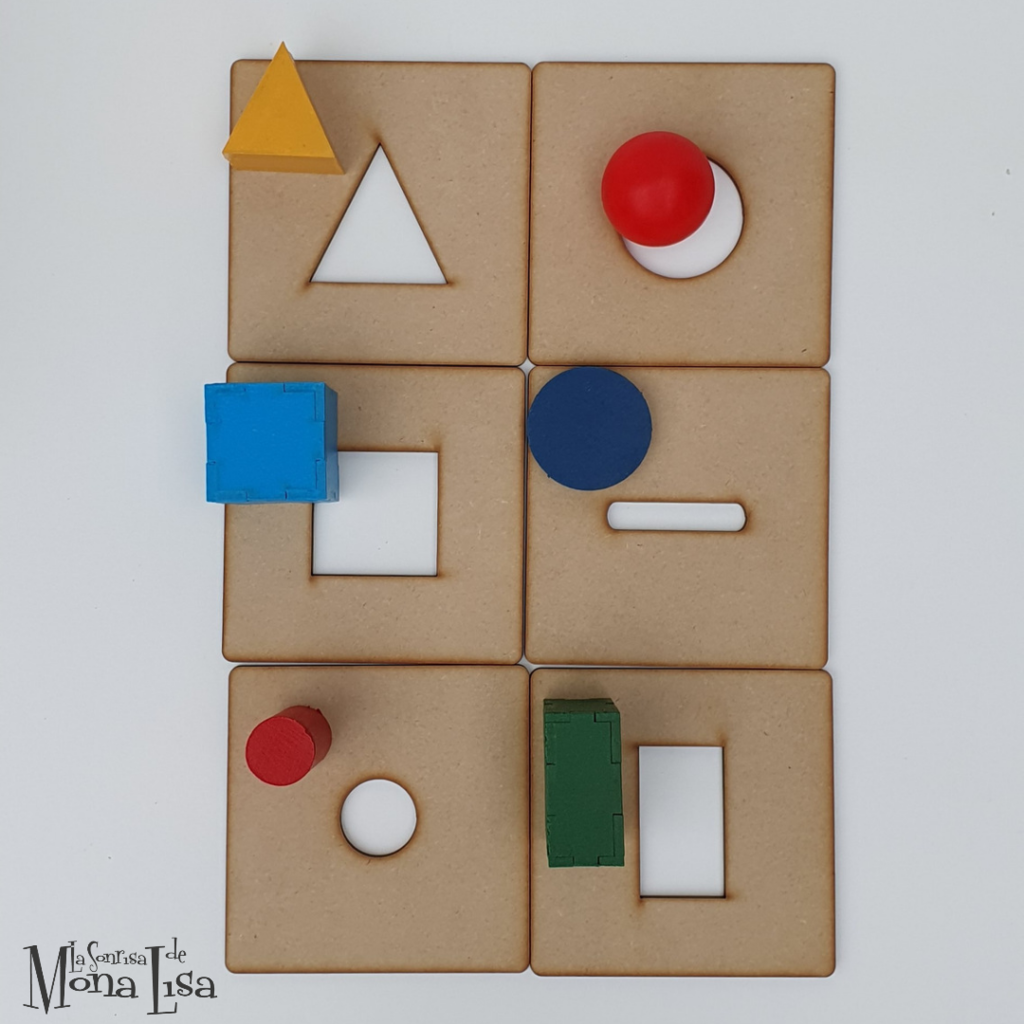 Caja con tapa corrediza - Montessori Educativos