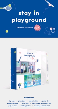 STRAYKIDS - STAY IN PLAYGROUD PHOTOBOOK - comprar online