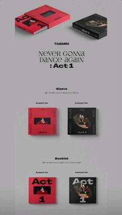 TAEMIN : 'Never Gonna Dance Again: Act 1' - comprar online