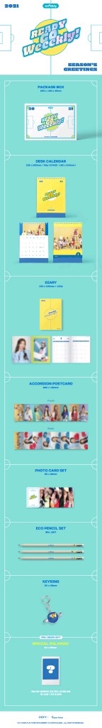 WEEEKLY - 2021 SEASON GREETINGS - MIHYUN STORE