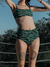Bikini Cebra verde - kon-tiki