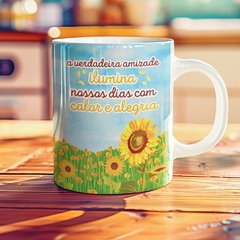 Caneca assim como o girassol - comprar online