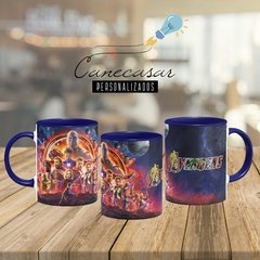 Caneca Avengers Guerra Infinita na internet