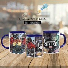 Caneca Dr Stranger quadrinhos I - Canecasar Personalizados