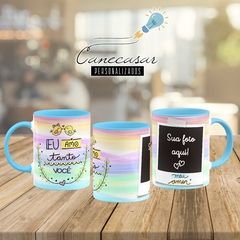 Caneca Eu amo tanto você com Foto - Canecasar Personalizados