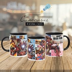 Caneca homem de ferro quadrinhos I na internet