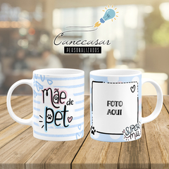 Caneca Mãe de Pet com Foto