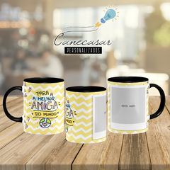 Caneca Melhor amiga do mundo (Editável) - Canecasar Personalizados