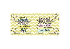 Caneca Melhor amiga do mundo (Editável) - Canecasar Personalizados