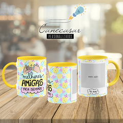 Caneca Melhores amigas para sempre com Foto - comprar online